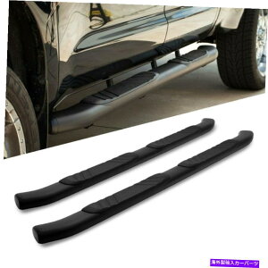 Nerf Bar 87 "05-21g^^R}N[Lup̃I[oubNi[to[jO{[hXebv4287 87" Oval Black Nerf Bar Running Board Step 4287 For 05-21 Toyota Tacoma Crew Cab