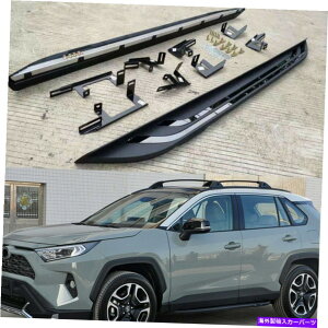 Nerf Bar 2PCSŒ胉jO{[hTChXebvNERFo[tBbg2019-2022g^RAV4 RAV 4 2Pcs Fixed Running Board Side Step Nerf Bar Fits for 2019-2022 Toyota RAV4 RAV 4