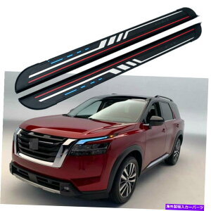 Nerf Bar jO{[hTChXebvnerfo[Ki͓YɓK܂ׂĂ̐VpXt@C_[2022+ Running Board Side Step Nerf Bar Stair Fits for Nissan All New Pathfinder 2022+