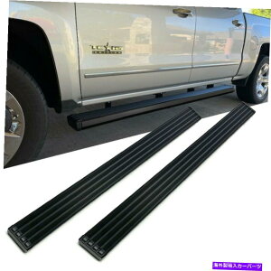 Nerf Bar 87 "XNGAubNi[to[jO{[hXebv66087 for 16+Y^C^N[Lu 87" Square Black Nerf Bar Running Board Step 66087 For 16+ Nissan Titan Crew Cab