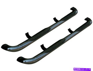 Nerf Bar 2001-2013�A2015-2019�V�{���[�V���o���h2500 HD�l���t�o�[Trailfx 74783ZV For 2001-2013, 2015-2019 Chevrolet Silverado 2500 HD Nerf Bars TrailFX 74783ZV�y���s�A���i�z