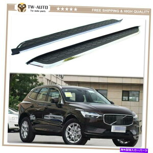 Nerf Bar 2PCSŒTChXebvjO{[hNERFo[tBbg{{XC60 XC 60 2018-2021 2Pcs Fixed Side Step Running Board Nerf Bar Fits for Volvo XC60 XC 60 2018-2021
