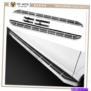 Nerf Bar 2PC̓AEfBQ3 2012-2018hATChXebvjO{[hNERFo[veN^[ɓKĂ܂ 2Pcs Fit for Audi Q3 2012-2018 Door Side Step Running Board Nerf Bar Protector