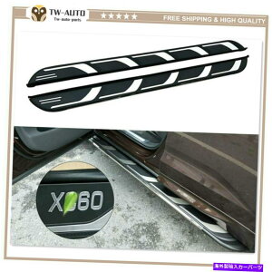 Nerf Bar {{XC60 2018 2019 2020 2021ɓKTChXebvNERFo[jO{[htBbg Fixed Side Step Nerf Bar Running Board Fit for Volvo XC60 2018 2019 2020 2021