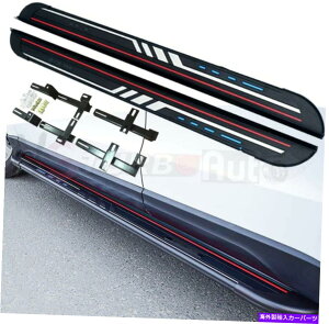Nerf Bar Acura MDX 2014-2019�A���~�j�E���h�A�T�C�h�X�e�b�v�i�[�t�o�[�����j���O�{�[�h��2PCS�t�B�b�g 2Pcs Fits for Acura MDX 2014-2019 Aluminum Door Side Step Nerf Bar Running Board�y���s�A���i�z
