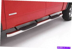 Nerf Bar Lund for 07-17 Chevy Silverado 1500 Crew Cab 5in�B�p�Ȃ����ȉ~�`��ss nerf�o�[ - Lund for 07-17 Chevy Silverado 1500 Crew Cab 5in. Curved Oval SS Nerf Bars -�y���s�A���i�z