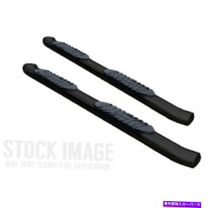 Nerf Bar Steelcraft 420819bp 5 "ȉ~`̃TCho[ Steelcraft 420819BP 5" Oval Side Bars
