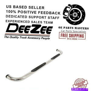 Nerf Bar Dee Zee15-18V{[3 "Lu̒ꂽۂTChXebv-DZ372033 Dee Zee Fits 15-18 Chevrolet 3" Cab Length Polished Round Side Steps - DZ372033