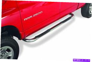 Nerf Bar Smittybilt DN240-S4S Sure Step Side Bar 02-08 RAM 1500 RAM 2500 RAM 3500 3 " Smittybilt Dn240-S4s Sure Step Side Bar 02-08 Ram 1500 Ram 2500 Ram 3500 3"