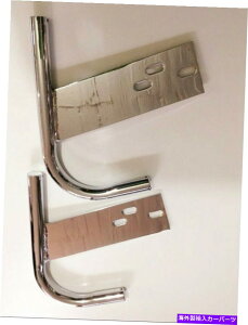 Nerf Bar �i�[�t�o�[�o���p�[�A�N�����A�J�u�g���V68-73�A�X�[�p�[71-73�A2�y�A�A4�s�[�X���v Nerf Bar Bumper, Chrome, for Beetle 68-73, Super 71-73, 2 Pairs, 4 pieces total�y���s�A���i�z