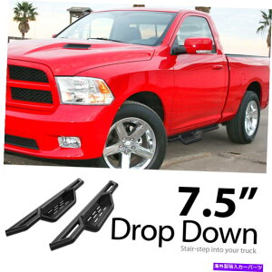 Nerf Bar 09-18_bWRAM 1500 2500 3500M[Lup̃ubNTChXebvi[to[ Black Side Step Nerf Bars For 09-18 Dodge Ram 1500 2500 3500 Regular Cab