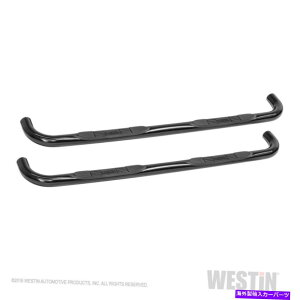 Nerf Bar 2021 Ford F-250 Super Duty Lariatのウェスティン23-3935-BBステップナーフバー Westin 23-3935-BB Step Nerf Bar for 2021 Ford F-250 Super Duty Lariat