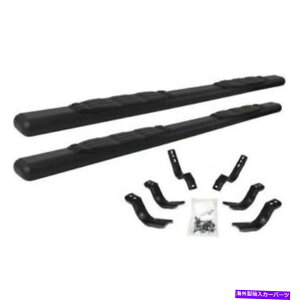 Nerf Bar Go Rhino105404080T 1000�V���[�Y�L���u�̒��� - �e�N�X�`���u���b�N�o�[ +�u���P�b�gnew Go Rhino 105404080T 1000 Series Cab Length - Textured Black Bars + Brackets NEW�y���s�A���i�z