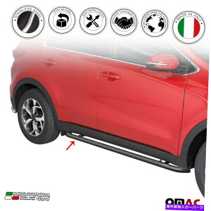 Nerf Bar Kia Sportage 2017-2018 Side Steps Nerf Bars S. Steel Silver�̃����j���O�{�[�h Running Boards for Kia Sportage 2017-2018 Side Steps Nerf Bars S. Steel Silver�y���s�A���i�z