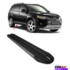 Nerf Bar }crVEAEg_[2007-2012̂߂Ƀ{[hsĂTChXebvnerf bars for mitsubishi outlander Side Steps Running Boards Nerf Bars Black For Mitsubishi Outlander 2007-2012