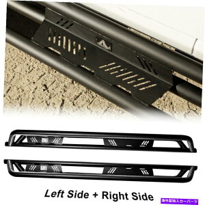 Nerf Bar 2018-20212PCX`[TChXebvW[vO[JLubNjO{[hNERFo[ 2PC Steel Side Steps For 2018-2021 Jeep Wrangler JL Black Running Board Nerf Bar