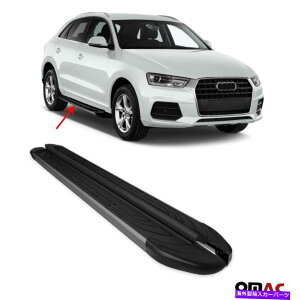 Nerf Bar {[hsĂTChXebvnerf bars aluminum 2 pcsBAEfBQ3 2012-2018̍ Side Steps Running Boards Nerf Bars Aluminum 2 Pcs. Black For Audi Q3 2012-2018