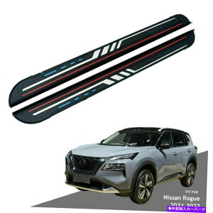Nerf Bar 2PC͓Y[OɓKĂ܂X-Trail T33 2021 2022 NERFo[TChXebvjO{[h 2Pcs Fit for Nissan Rogue X-Trail T33 2021 2022 Nerf Bar Side Step Running Board