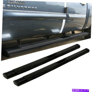 Nerf Bar 87 "05-21g^^R}N[Lup̃I[oubNi[to[jO{[hXebv5987 87" Oval Black Nerf Bar Running Board Step 5987 For 05-21 Toyota Tacoma Crew Cab