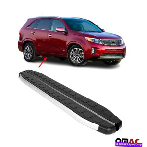 Nerf Bar Kia Sorento Facelift 2012-2015 ALU�̃T�C�h�X�e�b�vNERF�o�[�����j���O�{�[�h�B 2��PC Side Step Nerf Bars Running Boards For Kia Sorento Facelift 2012-2015 Alu. 2 Pcs�y���s�A���i�z