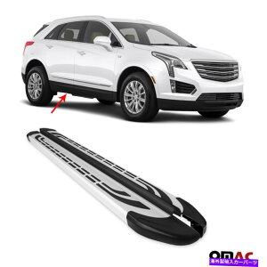 Nerf Bar {[hsĂTChXebvnerf bars aluminum 2 pcsB Cadillac XT5 2017-2022̏ꍇ Side Steps Running Boards Nerf Bars Aluminum 2 Pcs. For Cadillac XT5 2017-2022