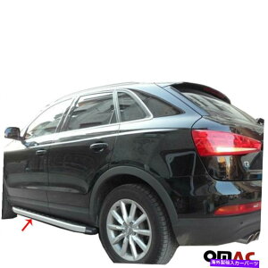 Nerf Bar AEfBQ3 2015-2018A~jETChXebvjO{[hnerfo[2s[X Fits Audi Q3 2015-2018 Aluminum Side Steps Running Boards Nerf Bars 2 Pieces