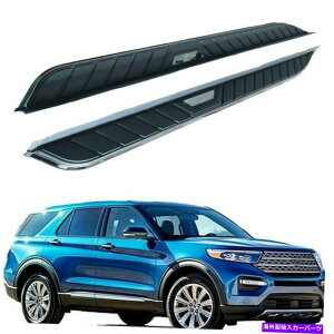 Nerf Bar tH[hGNXv[[2021 2022 2023ŒTChXebvnerfo[jO{[hɓKĂ2pcs 2Pcs Fit for Ford Explorer 2021 2022 2023 Fixed Side Step Nerf Bar Running Board