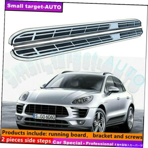 Nerf Bar |VF}J2014-2021jO{[hNERFo[TChXebvɓKĂ܂ Fits For Porsche MACAN 2014-2021 Running board nerf bar side step