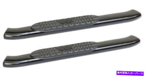 Nerf Bar Westin 21-53705 Pro Traxx 5 in�B 2014�N����2019�N�̃V�{���[�V���o���[�h�̑ȉ~�`�̃X�e�b�v�o�[ Westin 21-53705 Pro Traxx 5 In. Oval Step Bars for 2014-2019 Chevy Silverado�y���s�A���i�z