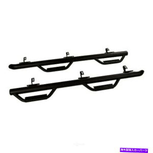 Nerf Bar ���ȃ��b�W�X�p���^���i�[�t�o�[��07-18�̂��߂̃e�N�X�`���[�u���b�N Rugged Ridge Spartan Nerf Bar Textured Black for 07-18 Jeep Wrangler JKU 4 Door�y���s�A���i�z