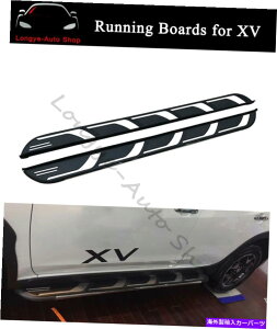 Nerf Bar jO{[h̓XoXV CrossTrek 2018-2023TChXebvi[to[ɓK܂ Running Boards fits for Subaru XV Crosstrek 2018-2023 Side Step Nerf Bars