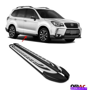 Nerf Bar jO{[hANZT[NERFo[XotHX^[2013-2018̃TChXebv Running Boards Accessories Nerf Bars Side Step For Subaru Forester 2013-2018