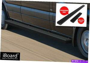 Nerf Bar XeCubN5 "iboardTChXebvi[ttBbg10-22_bWZfXxcXv^[ Stain Black 5" iBoard Side Step Nerf Fit 10-22 Dodge Mercedes-Benz Sprinter