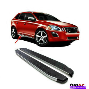 Nerf Bar Volvo XC60 2009-2017TChXebvNERFo[jO{[hA~jE2 PCSɓK܂B Fits Volvo XC60 2009-2017 Side Steps Nerf Bars Running Boards Aluminum 2 Pcs.