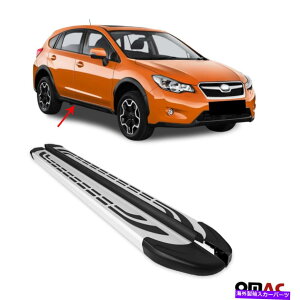 Nerf Bar {[hsĂTChXebvnerf bars aluminum 2 pcsBXoXV 2012-2018p Side Steps Running Boards Nerf Bars Aluminum 2 Pcs. For Subaru XV 2012-2018