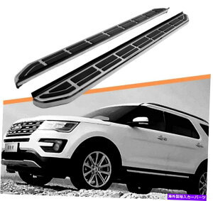 Nerf Bar tH[hGNXv[[2011-2019̃{[hsĂhATChXebvŒ Fixed Door Side Step Running Board Nerf Bar Fits for Ford Explorer 2011-2019