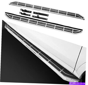 Nerf Bar 2PC̓AEfBQ3 2012-2018hATChXebvjO{[hNERFo[veN^[ɓKĂ܂ 2Pcs Fit for Audi Q3 2012-2018 Door Side Step Running Board Nerf Bar Protector