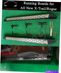 Nerf Bar jO{[h͓Y[OX-TRAIL T33 2021-2023 SIDE STEP NERF BARɓK܂ Running Boards fits for Nissan Rogue X-Trail T33 2021-2023 Side Step Nerf Bar