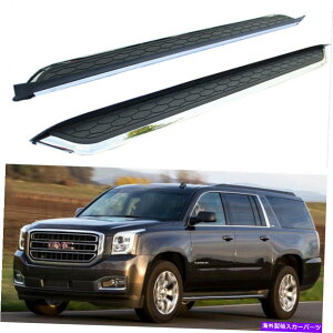 Nerf Bar GMC Yukon 2021 2022ŒhATChXebvNERFo[jO{[hɓKĂ2PCS 2Pcs Fits For GMC Yukon 2021 2022 Fixed Door Side Step Nerf Bar Running Board
