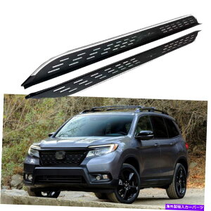 Nerf Bar z_pX|[g2017+TChXebvi[to[TChXeAɓKĂ2PCSjO{[h 2PCS Running Board Fits For Honda Passport 2017+ Side Step Nerf Bar Side Stair
