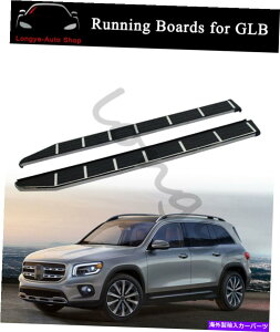 Nerf Bar ZfXxcGLB 2020-2023TChXebvi[to[veN^[̃jO{[htBbg Running Board fits for Mercedez Benz GLB 2020-2023 Side Step Nerf Bars Protector