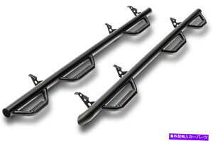 Nerf Bar 10-18 Dodge Ram 2500 NERF STEPS N-FAB D10110MC-6�O���X�u���b�N�t���x�b�h�A�N�Z�X 10-18 Dodge Ram 2500 Nerf Steps N-FAB D10110MC-6 Gloss Black with Bed Access�y���s�A���i�z