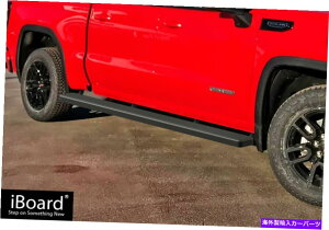 Nerf Bar 5 "zC[c[zC[̍TChXebvtBbg19-22Vo[hVGN[Lu5.5tB[gxbh 5" Wheel-to-Wheel Black Side Steps Fit 19-22 Silverado Sierra Crew Cab 5.5ft Bed