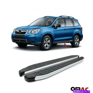 Nerf Bar Subaru Forester 2013-2017 Side Steps Nerf Bars Aluminum 2 PC̃jO{[h Running Boards For Subaru Forester 2013-2017 Side Steps Nerf Bars Aluminum 2 Pcs