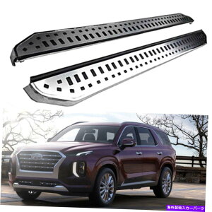 Nerf Bar q_CEpZ[h2020 2021 2022Œnerfo[TChXebvjO{[hɓK Fits for Hyundai Palisade 2020 2021 2022 Fixed Nerf Bar Side Step Running Board