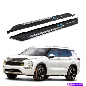 Nerf Bar OHAEg_[2022lto[vbgtH[jO{[hɓKĂTChXebv Side Steps Fit for Mitsubishi Outlander 2022 Nerf Bars Platform Running boards