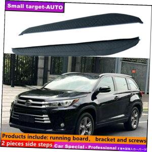 Nerf Bar g^nC_[N[K[2014-2019jO{[hNERFo[TChXebvɓKĂ܂ Fits For Toyota Highlander Kluger 2014-2019 Running board nerf bar side step