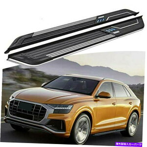 Nerf Bar A~jEŒTChXebvjO{[hnerf bar fit for audi q8 2019 2020 2021 Aluminum Fixed Side Steps Running Board Nerf Bar Fits for Audi Q8 2019 2020 2021