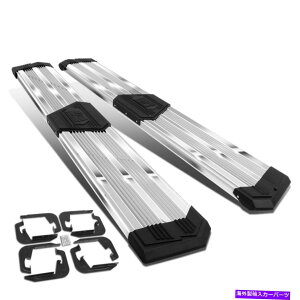 Nerf Bar J2���^���b�N�X�e�b�v�i�[�t�o�[�����j���O�{�[�h2007-2019�V���o���[�h�V�G���N���[�L���u J2 Metallic Step Nerf Bar Running Board for 2007-2019 Silverado Sierra Crew Cab�y���s�A���i�z