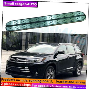 Nerf Bar g^nC_[N[K[2014-2019jO{[hNERFo[TChXebvɓKĂ܂ Fits For Toyota Highlander Kluger 2014-2019 Running board nerf bar side step